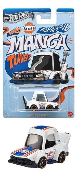 Hot Wheels 1:64 GULF TOONED Themed Automotive Asst 2025 Mix 2 SEALED CASE