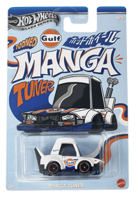 Thumbnail for Hot Wheels 1:64 GULF TOONED Themed Automotive Asst 2025 - Manga Tuner