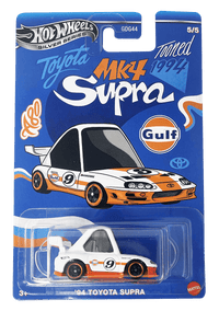 Thumbnail for Hot Wheels 1:64 GULF TOONED Themed Automotive Asst 2025 Mix 2 Complete Set 1-5