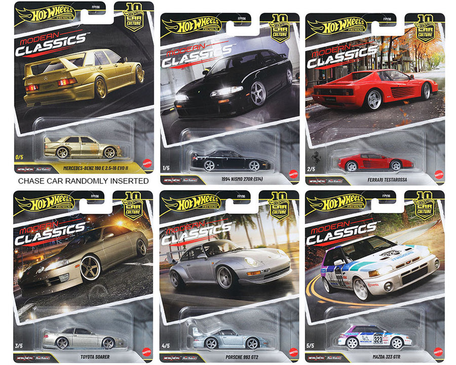 Hot Wheels 1:64 Premium 1:64 Car Culture 2026 Modern Classics Set