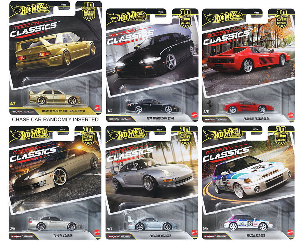Hot Wheels 1:64 Premium 1:64 Car Culture 2026 Modern Classics SEALED CASE