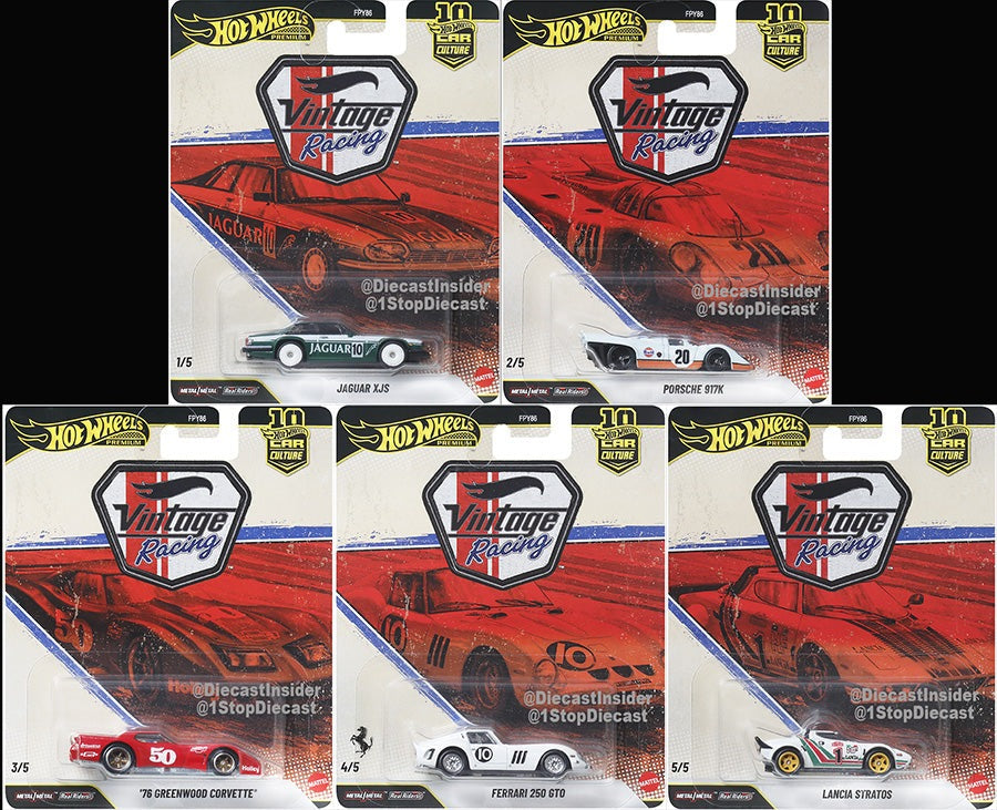 Hot Wheels 1:64 Premium 1:64 Car Culture 2026 VINTAGE RACI