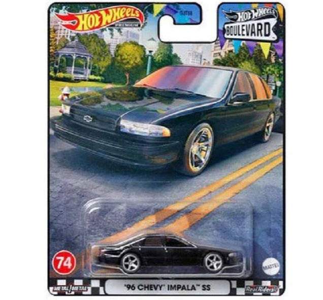 Hot Wheels 1:64 Premium Boulevard 96 Chevy Impala SS
