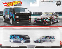 Thumbnail for Hot Wheels 1:64 Premium Car Culture 2 Pack HKS BCNR33 Skyline / MBK Van