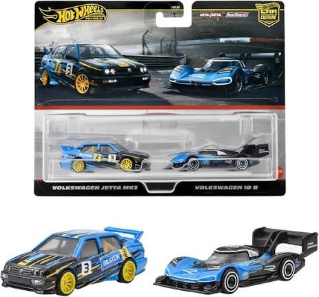 Hot Wheels 1:64 Premium Car Culture 2 Pack Volkswagon Jetta / IDR