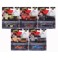 Thumbnail for Hot Wheels 1:64 Premium Car Culture 2024 Japan Historics 4 Complete Set 1-5