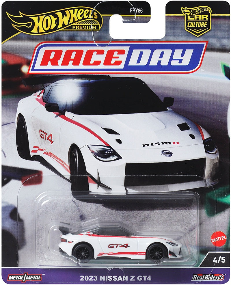 Hot Wheels 1:64 Premium Car Culture 2024 Race Day Complete Set 1-5