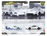 Thumbnail for Hot Wheels 1:64 Premium Car Culture 2026 2 Pack Masarati MC20 / MC12