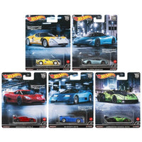 Thumbnail for Hot Wheels 1:64 Premium Car Culture Exotic Envy Complete Set 1-5