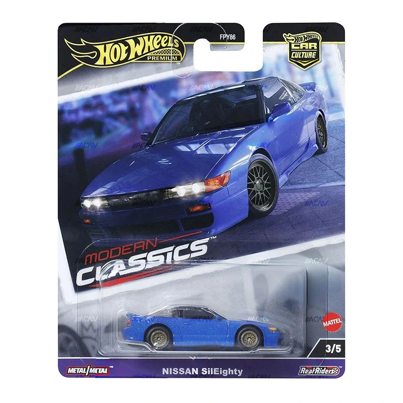 Hot Wheels 1:64 Premium Car Culture Modern Classics Nissan Sileighty 180SX SOLID PACK OF 10