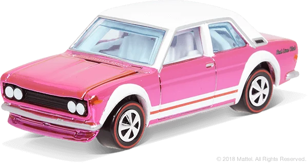 Hot Wheels 1:64 RLC Exclusive Collectors Nationals Datsun Bluebird 510 Pink