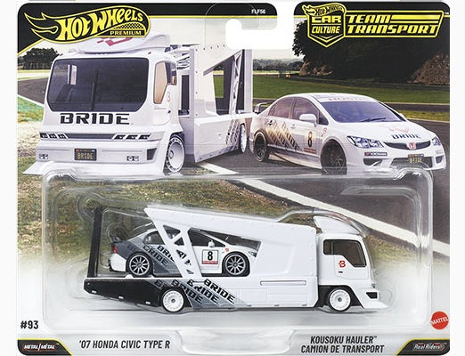 Hot Wheels 1:64 Team Transport 2026 07 Honda Type R Kousuka Hauler