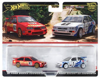 Thumbnail for Hot Wheels Premium 1:64 2 Pack 87 Ford Sierra Cosworth 93 Ford Escort RS Cosworth