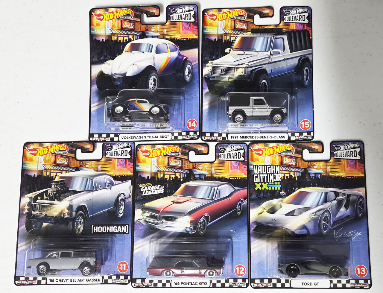 Hot Wheels Premium 1:64 Boulevard Series #1-80
