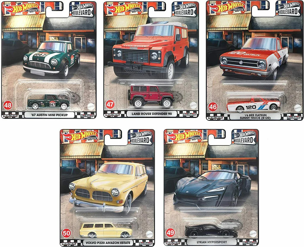 Hot Wheels Premium 1:64 Boulevard Complete Series #1-170