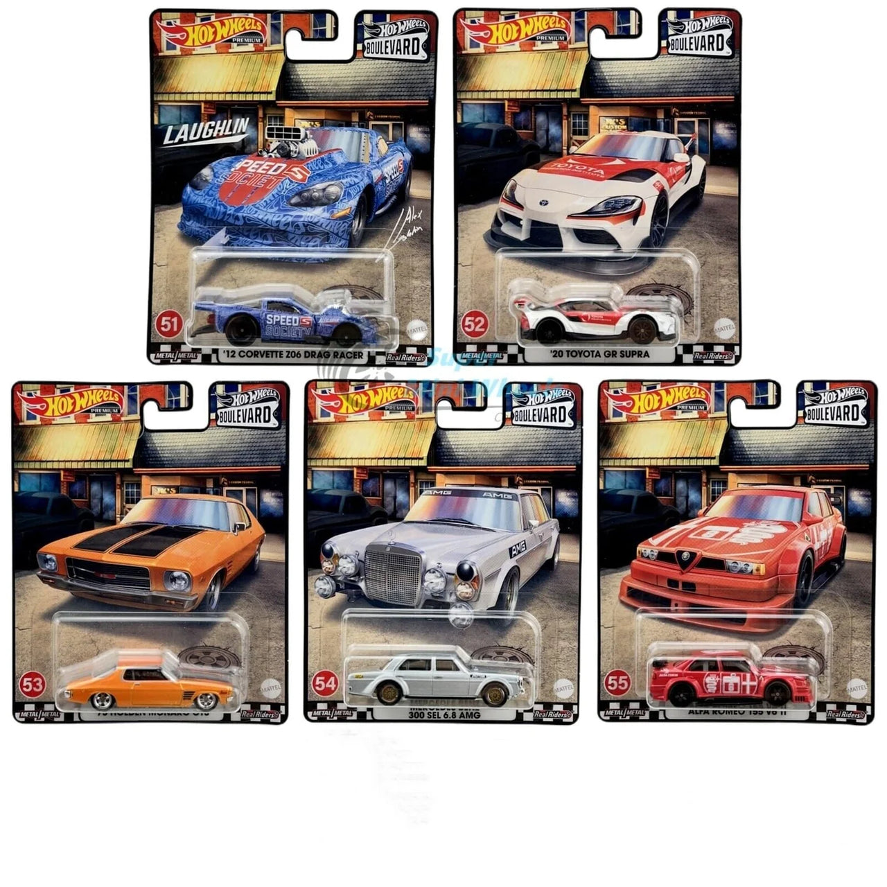 Hot Wheels Premium 1:64 Boulevard Complete Series #1-170