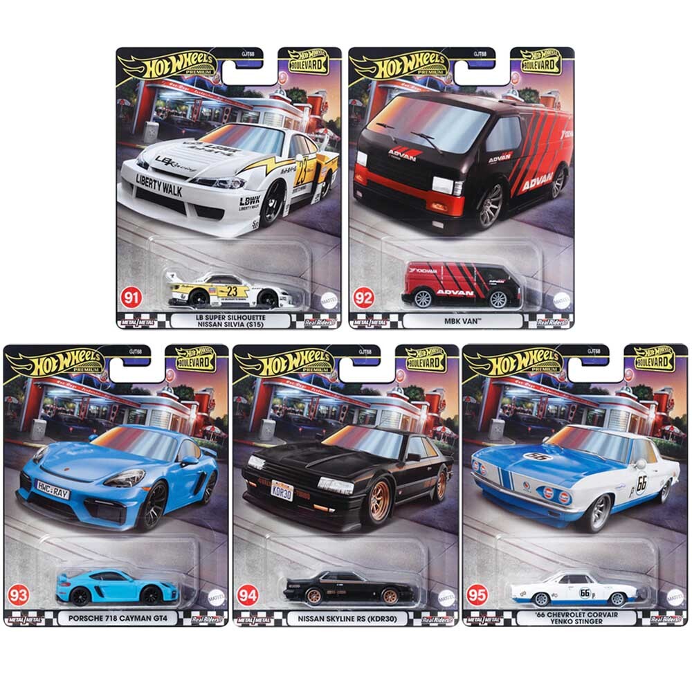 Hot Wheels Premium 1:64 Boulevard Complete Series #1-170