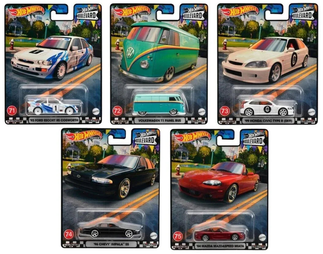 Hot Wheels Premium 1:64 Boulevard Complete Series #1-170