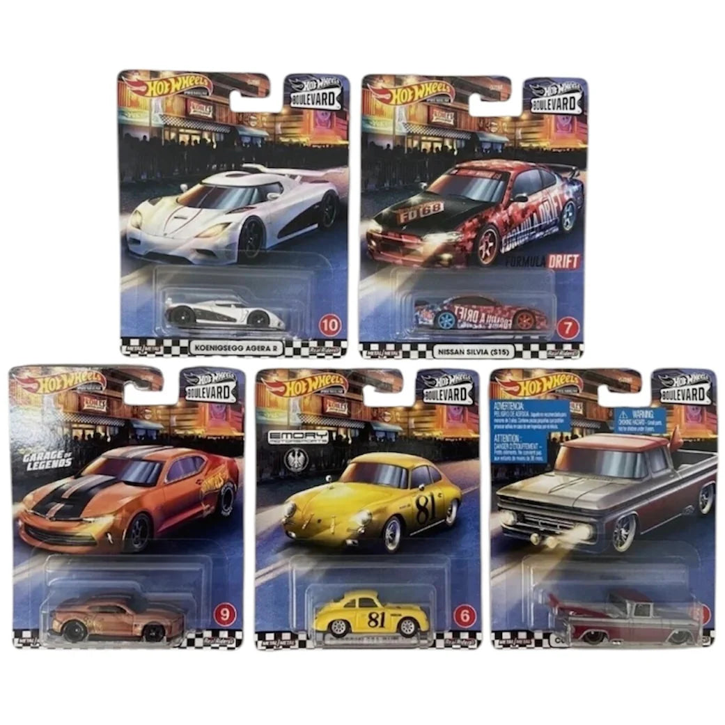 Hot Wheels Premium 1:64 Boulevard Complete Series #1-170