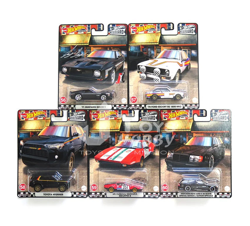 Hot Wheels Premium 1:64 Boulevard Complete Series #1-170