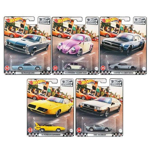 Hot Wheels Premium 1:64 Boulevard Complete Series #1-170