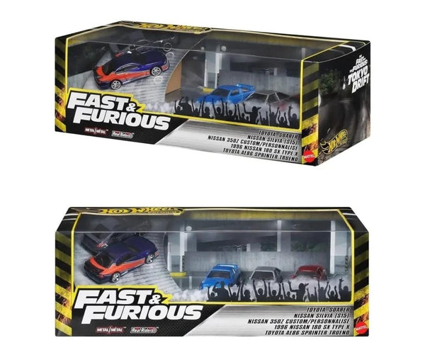 FAST&FURIOUS TOKYO DRIFT 4台セット Hot Wheels Fast & Furious 4台セット Hot Wheels Premium Box Set