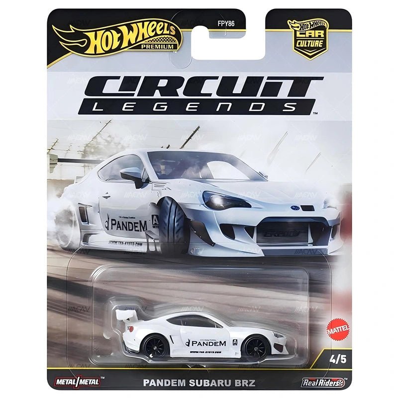 Hot Wheels Premium 1:64 Car Culture 2025 Circuit Legends Pandem Subaru BRZ