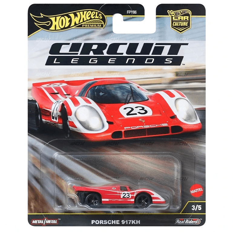 Hot Wheels Premium 1:64 Car Culture 2025 Circuit Legends Porsche 917K