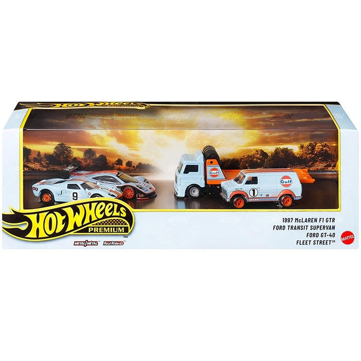 Hot Wheels Premium 1:64 Car Culture 2025 Collectors Boxset GULF