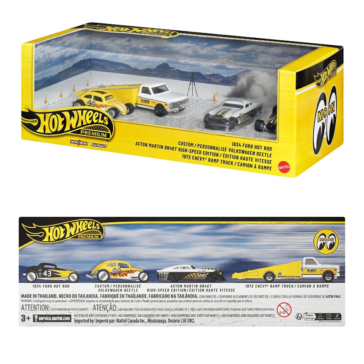 Hot Wheels Premium 1:64 Car Culture 2026 Collectors Mooneyes Boxset