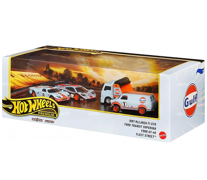 Hot Wheels Premium 1:64 Car Culture 2026 Collectors Boxset GULF RACING