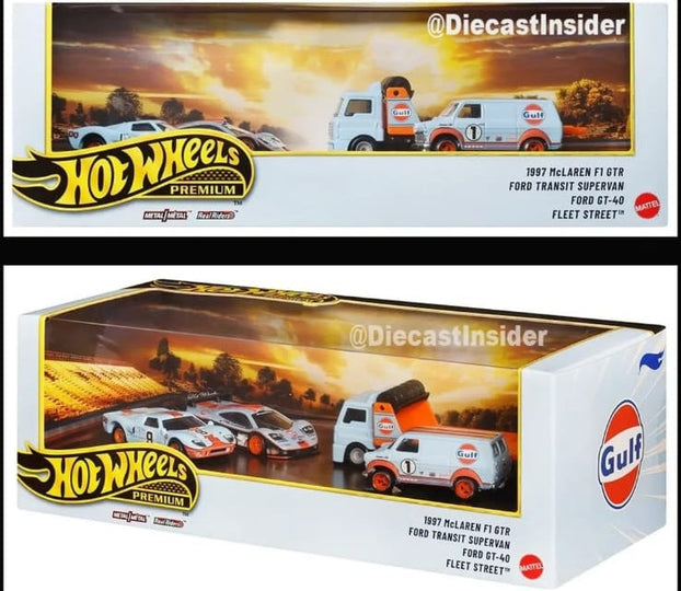 Hot Wheels Premium 1:64 Car Culture 2025 Collectors Boxset GULF