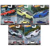 Thumbnail for Hot Wheels Premium 1:64 Car Culture Mountain Drifters Complete Set 1-5