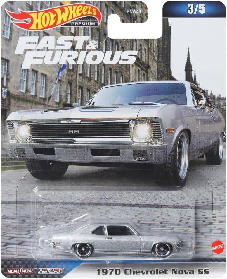 Hot Wheels Premium 1:64 Fast & Furious 2023 1970 Chevrolet Nova SS