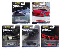 Thumbnail for Hot Wheels Premium 1:64 Fast & Furious 2024 Mix J Complete Set 1-5