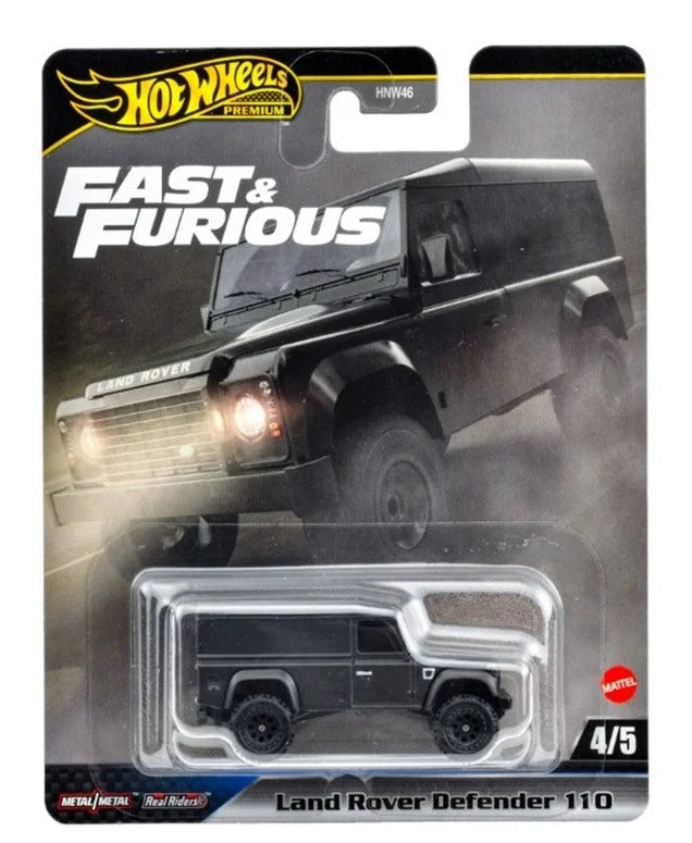 Hot Wheels Premium 1:64 Fast & Furious 2024 Mix J Complete Set 1-5