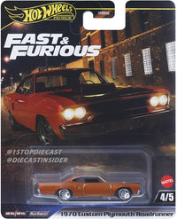 Thumbnail for Hot Wheels Premium 1:64 Fast & Furious 2025 Mix L Complete Set 1-5