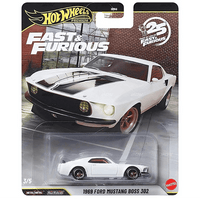 Thumbnail for Hot Wheels Premium 1:64 Fast & Furious 69 Mustang Boss 302