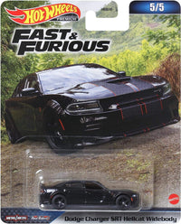 Thumbnail for Hot Wheels Premium 1:64 Fast & Furious Dodge Charger SRT Hellcat Widebody