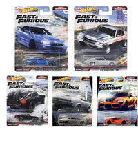 Thumbnail for Hot Wheels Premium 1:64 Fast & Furious Fast Superstars Complete Set 1-5