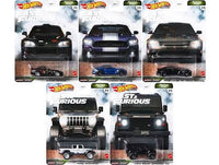 Thumbnail for Hot Wheels Premium 1:64 Fast & Furious Furious Fleet Set 1-5