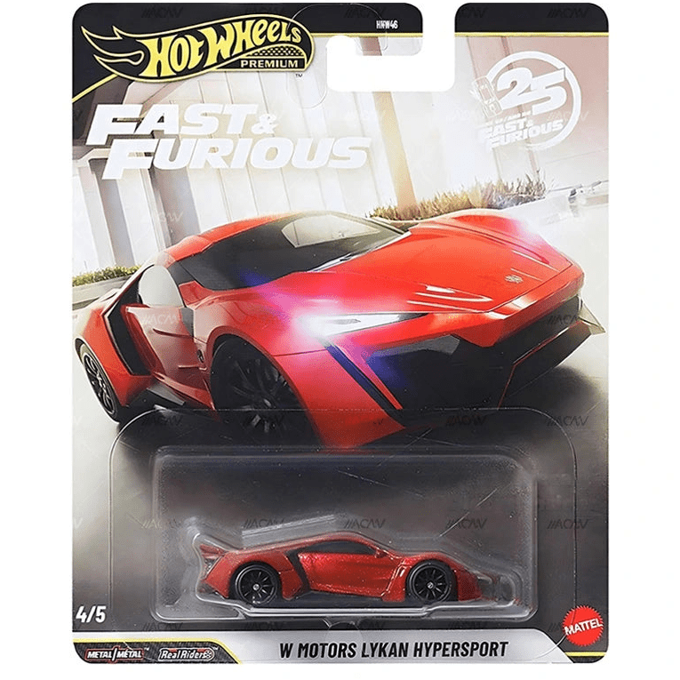 Hot Wheels Premium 1:64 Fast & Furious Lykan HyperSport