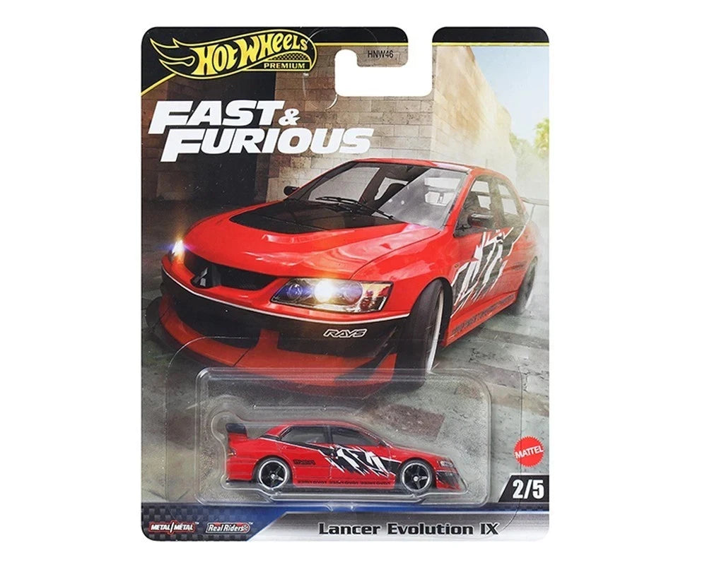 Hot Wheels Premium 1:64 Fast & Furious Mitsubishi Lancer Evolution IX