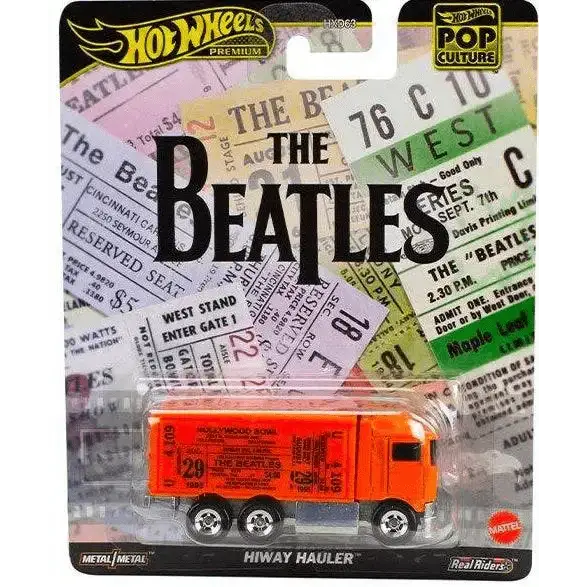 Hot Wheels Premium 1:64 Pop Culture 2023 HIWAY HAULER The Beatles