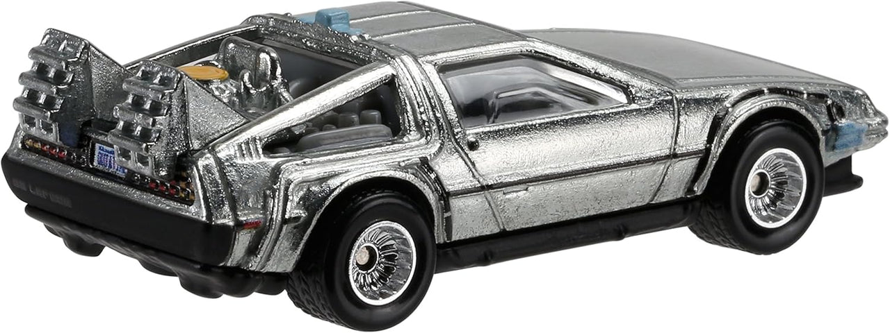 Hot Wheels Premium 1:64 Pop Culture 2025 Back To The Future Time Machine