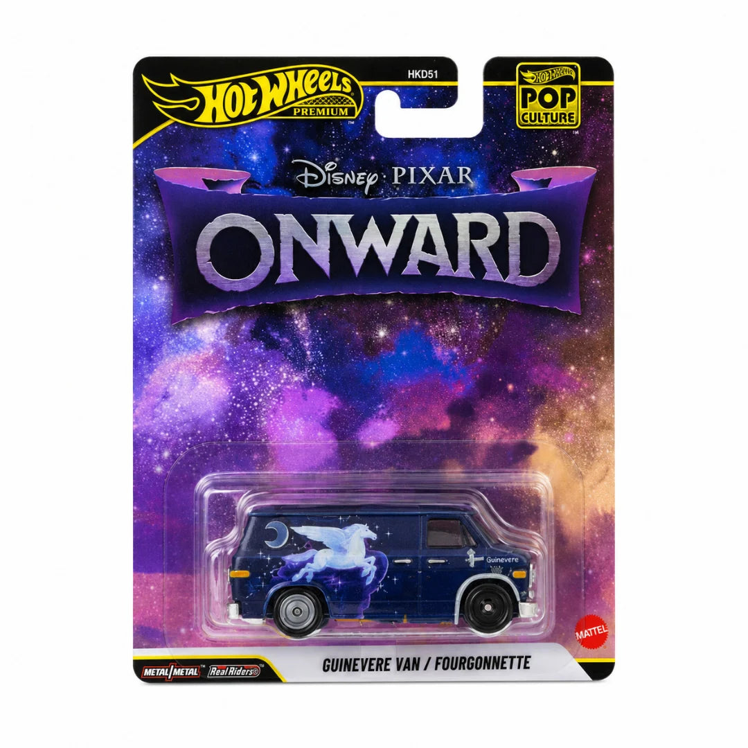 Hot Wheels Premium 1:64 Pop Culture 2026 Disney Pixar Onward Guinevere Van