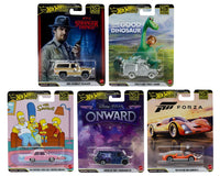 Thumbnail for Hot Wheels Premium 1:64 Pop Culture 2026 S Assortment Complete Set 1-5