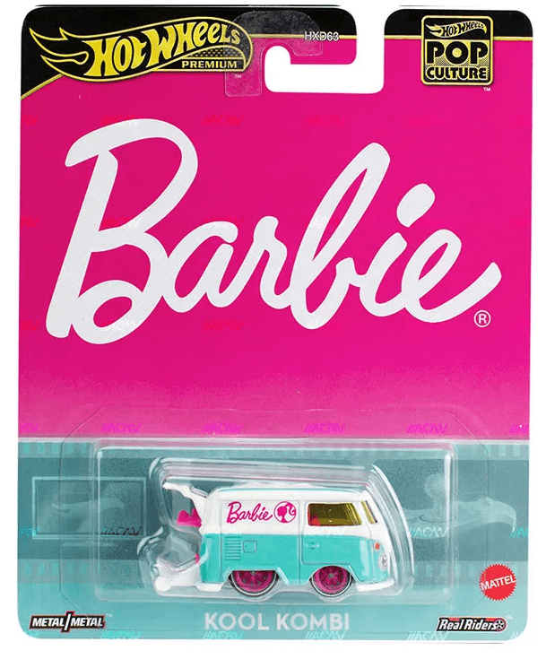 Hot Wheels Premium 1:64 Pop Culture KOOL KOMBI Barbie