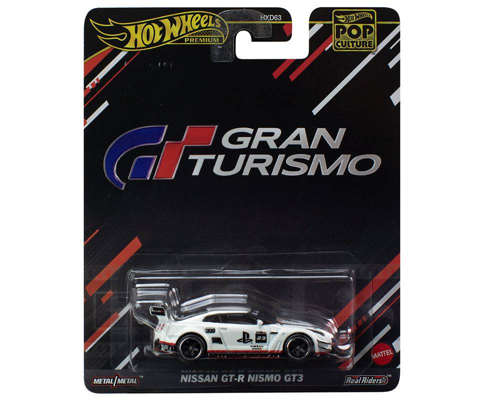 Hot Wheels Premium 1:64 Pop Culture Nissan GTR Nismo GT3
