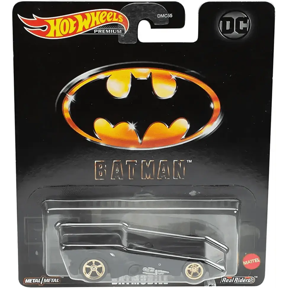 Hot Wheels Premium 1:64 Retro Entertainment 1989 Batmobile